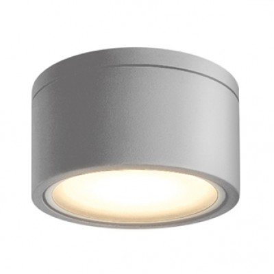 Φωτιστικό Σποτ Οροφής Φ80 Κατεύθυνσης με ντουί GX53 Αλουμινίου Γκρι IP65 17-00656-10